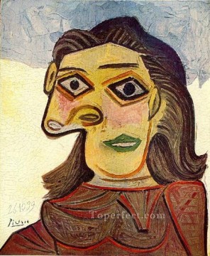  e - Head of a Woman 4 1939 Pablo Picasso